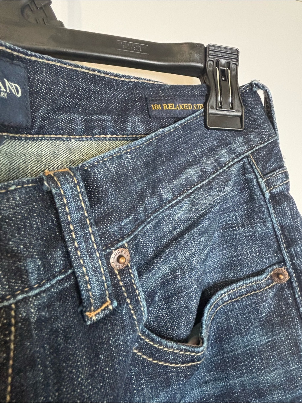 Lucky Brand 181 Relaxed Straight Jeans Size 31×30 - Picture 5 of 13